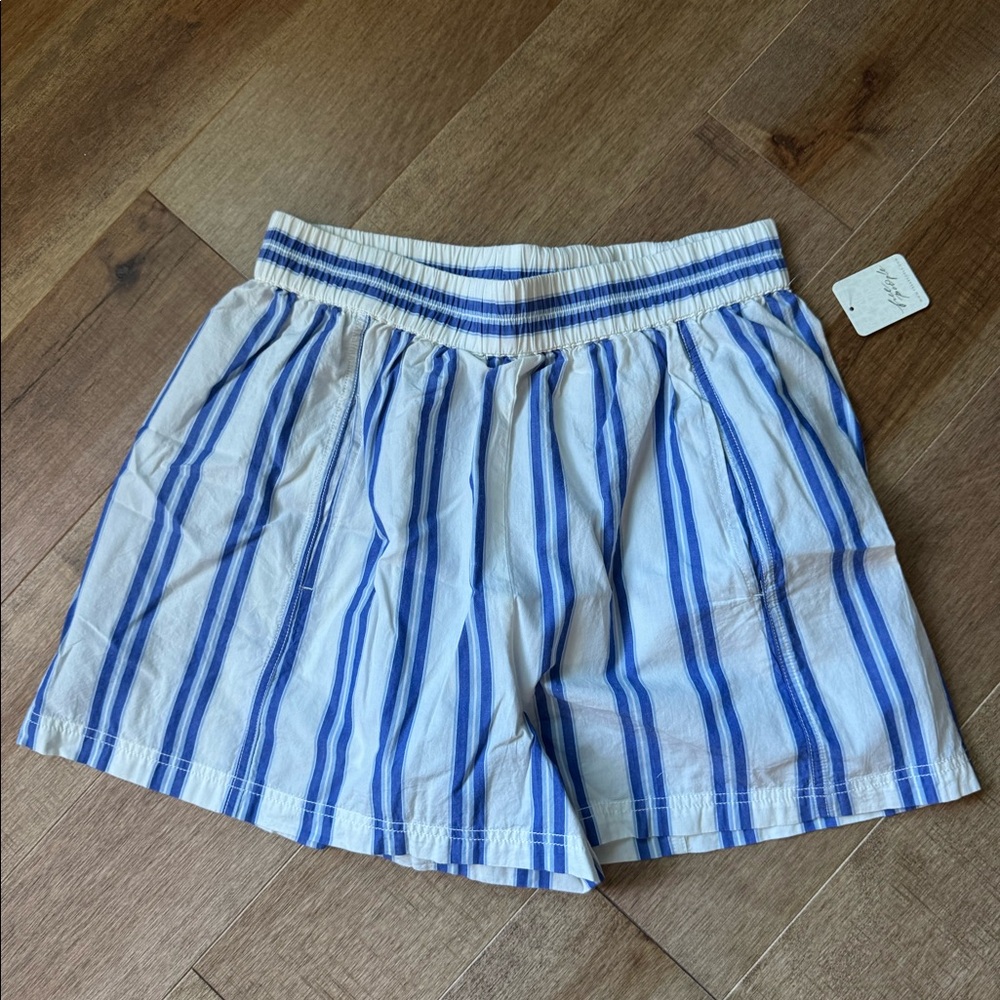Free people striped shorts
